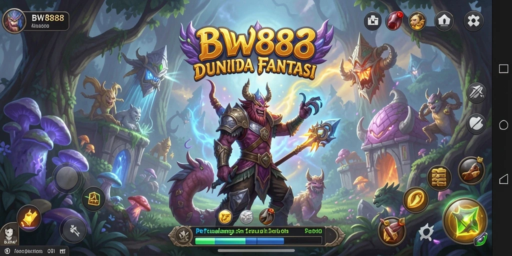 Screenshot gameplay BW888 yang menunjukkan aksi seru di dunia petualangan.