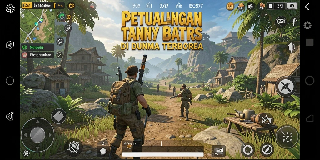 Menampilkan gameplay seru dalam dunia terbuka penuh petualangan.