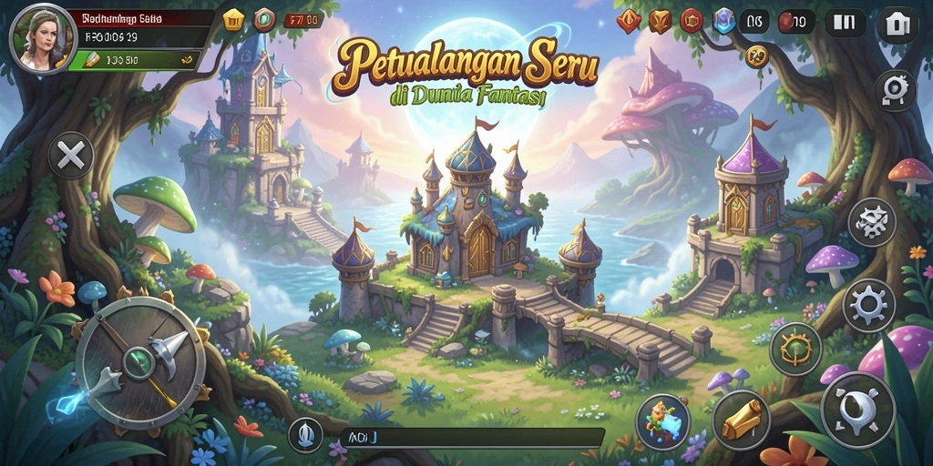 Tampilan gameplay F7F7 yang epik dan menakjubkan.