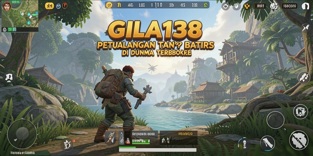 Screenshot GILA138 menampilkan aksi menakjubkan dalam dunia Open World.