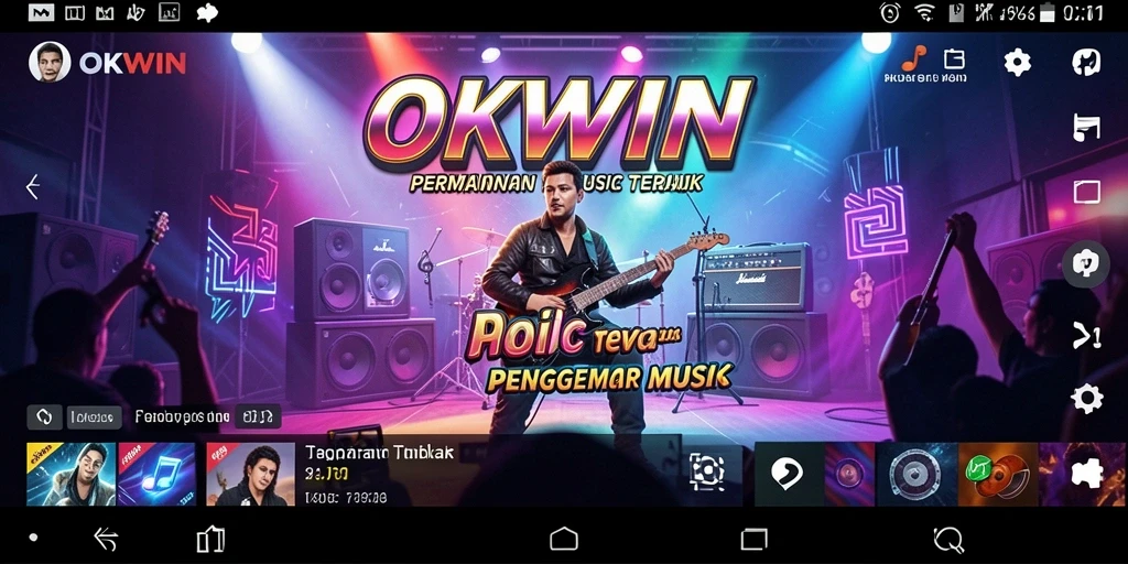 Tampilan gameplay OKWIN yang menawan dan interaktif.