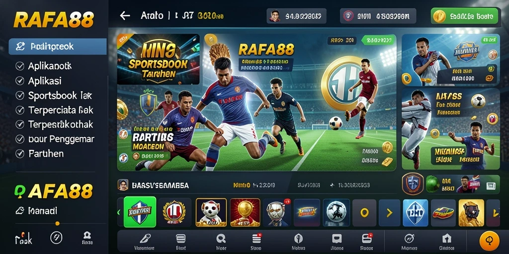 Tampilan gameplay Sportsbook yang menarik dan interaktif.